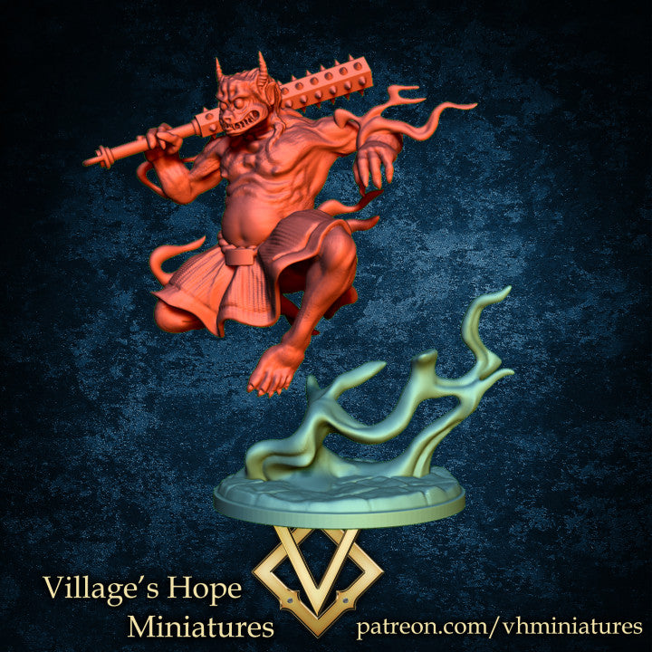 Oni (Traditional Japan Style Oni 3 Model ) by Village's Hope Miniatures