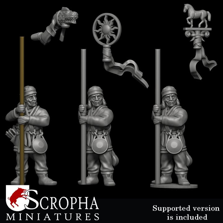 Parthian command group by Scropha Miniatures