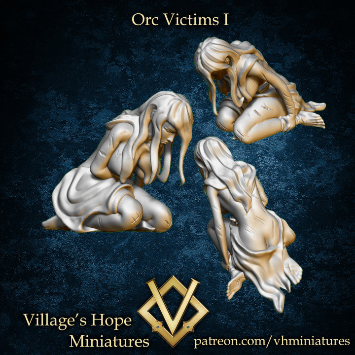 Female Victims by Village's Hope Miniatures