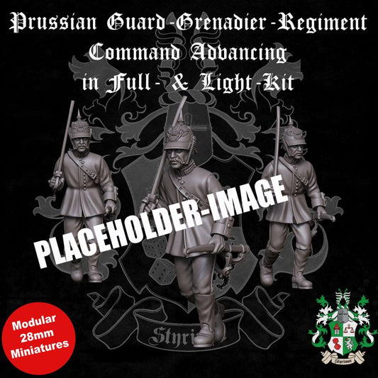 Prussian Grenadier-Guards-Regiment Advancing Command in Light - Kit by Styriwar