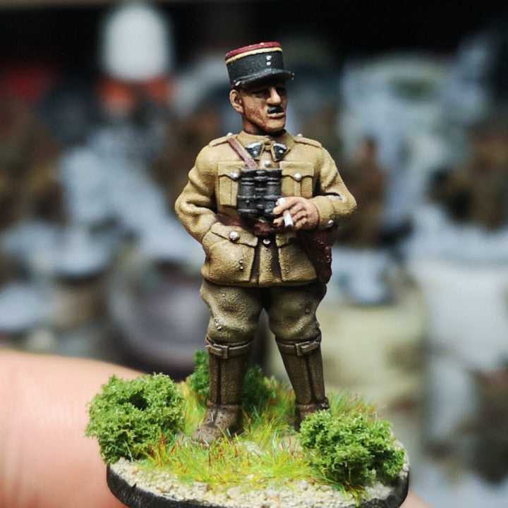 WW2 French Officer by Colonel Muller