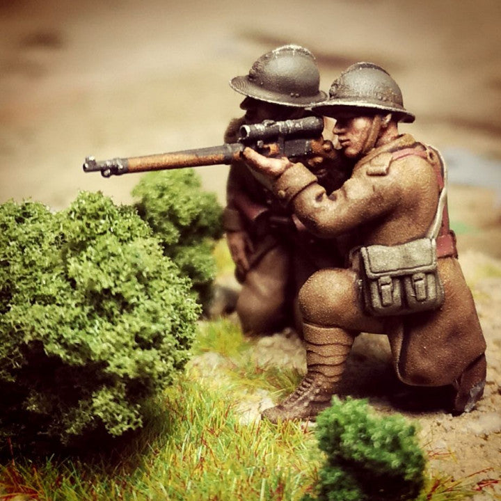 WW2 french reserve sniper team by Colonel Muller