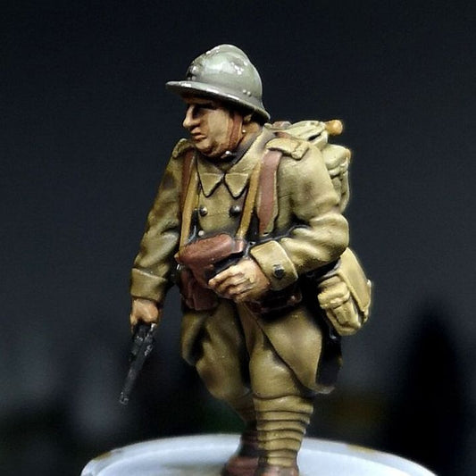 WW2 28mm Reserve French NCO by Colonel Muller