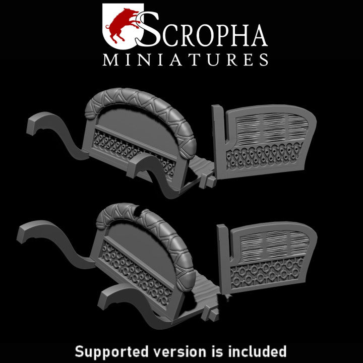 Indian heavy chariots by Scropha Miniatures