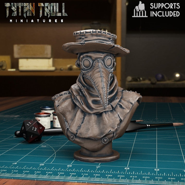 Plague Doctor by Tytan Troll Miniatures