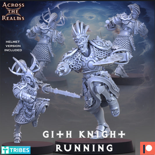 Gith Knight Running by Across the Realms