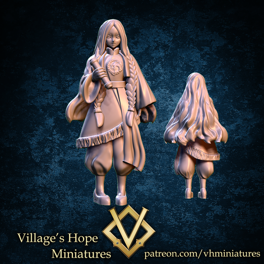Grassland Tribes Princess by Village's Hope Miniatures