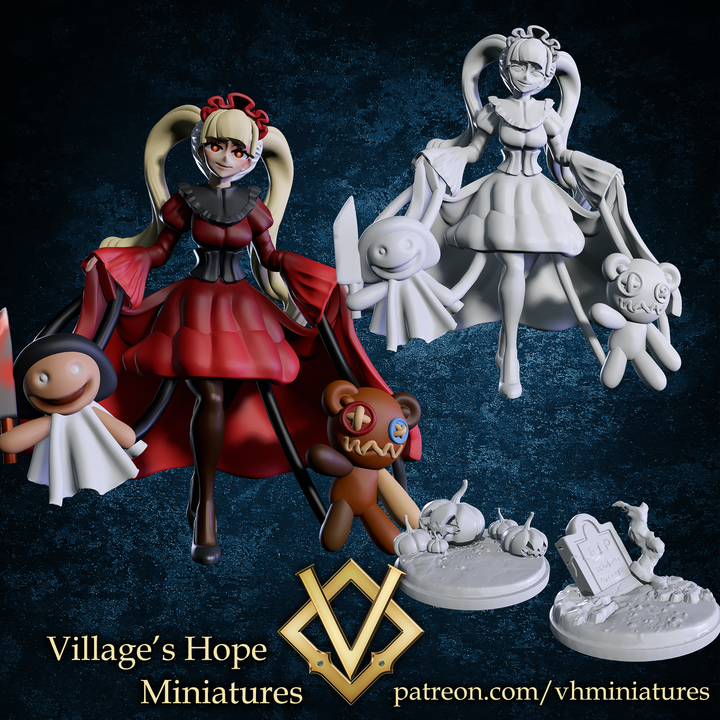 Cursed Puppet User by Village's Hope Miniatures