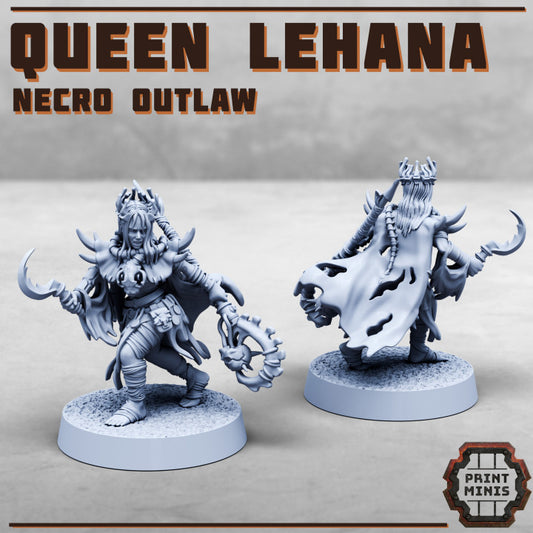 Queen Lehana, Necro Outlaw