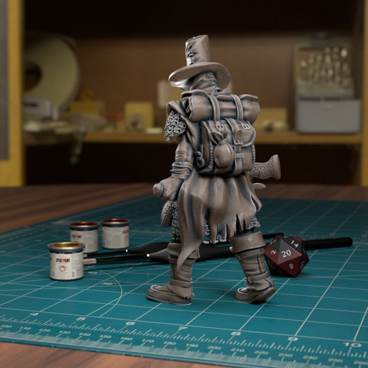 Wasteland Pilgrim Witch Hunter/Ranger by Tytan Troll Miniatures