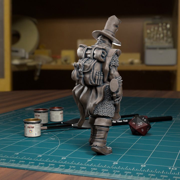 Wasteland Pilgrim Witch Hunter/Ranger by Tytan Troll Miniatures