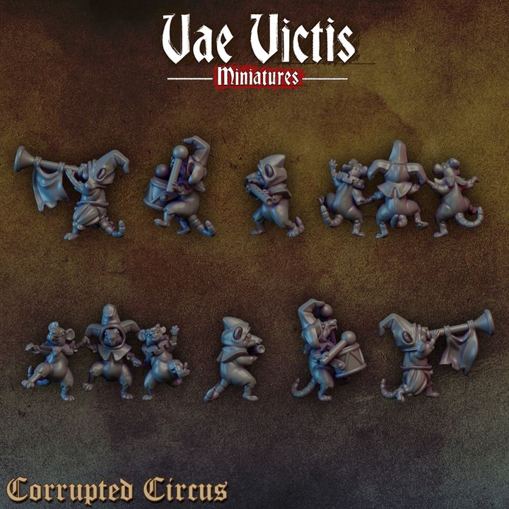 Rats Marching Band by Vae Victis Miniatures