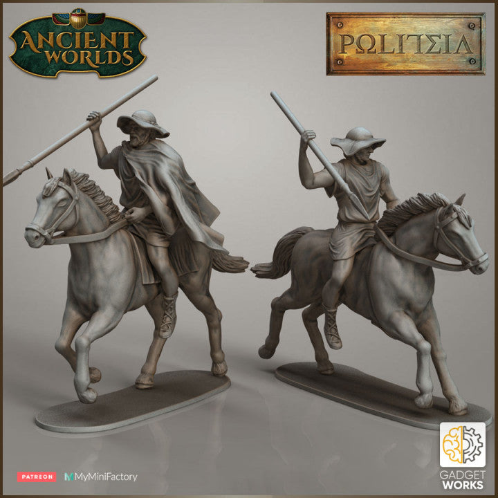 Greek light cavalry (Thessalian) by Gadgetworks Miniatures