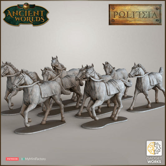 Greek light cavalry (Thessalian) by Gadgetworks Miniatures