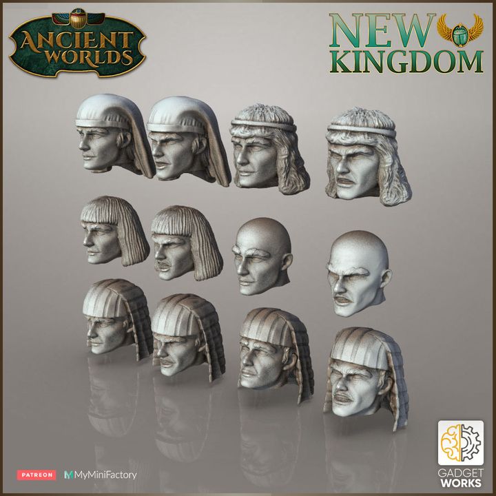 New Kingdom Egyptian Archers by Gadgetworks