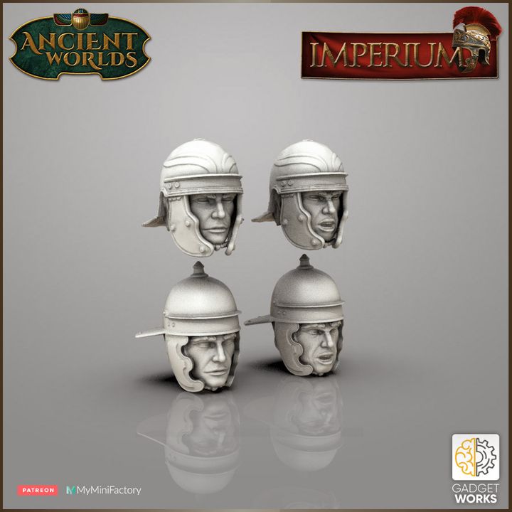 Roman Imperial Legionaries Marching with Mule by Gadgetworks Miniatures