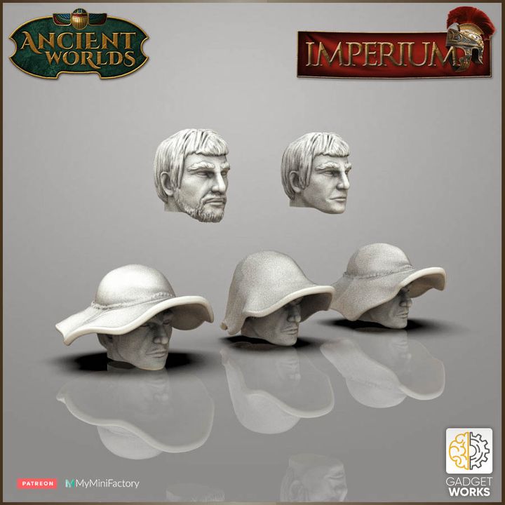 Roman Imperial Legionaries Marching with Mule by Gadgetworks Miniatures