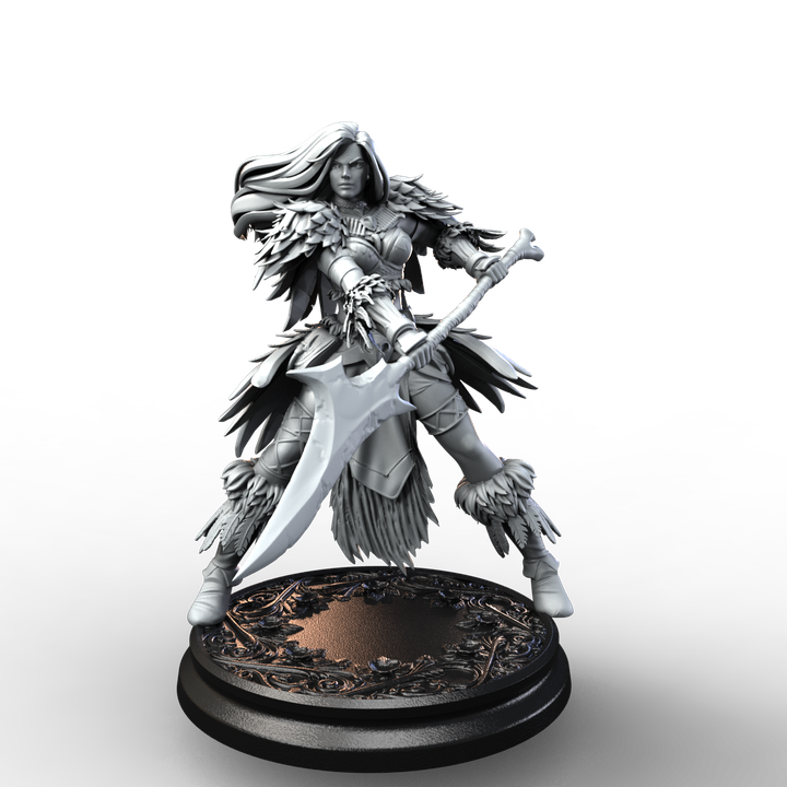 Vira the Winter Huntress by Broken Sword Miniatures