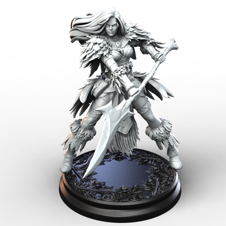 Vira the Winter Huntress by Broken Sword Miniatures