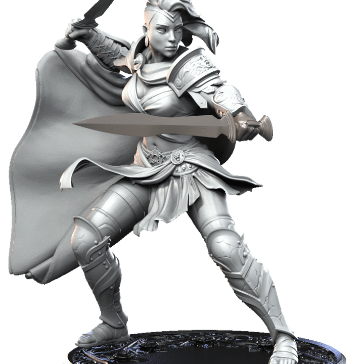 Kessia the Golden Shield by Broken Sword Miniatures