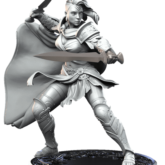 Kessia the Golden Shield by Broken Sword Miniatures