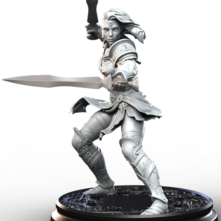 Kessia the Golden Shield by Broken Sword Miniatures