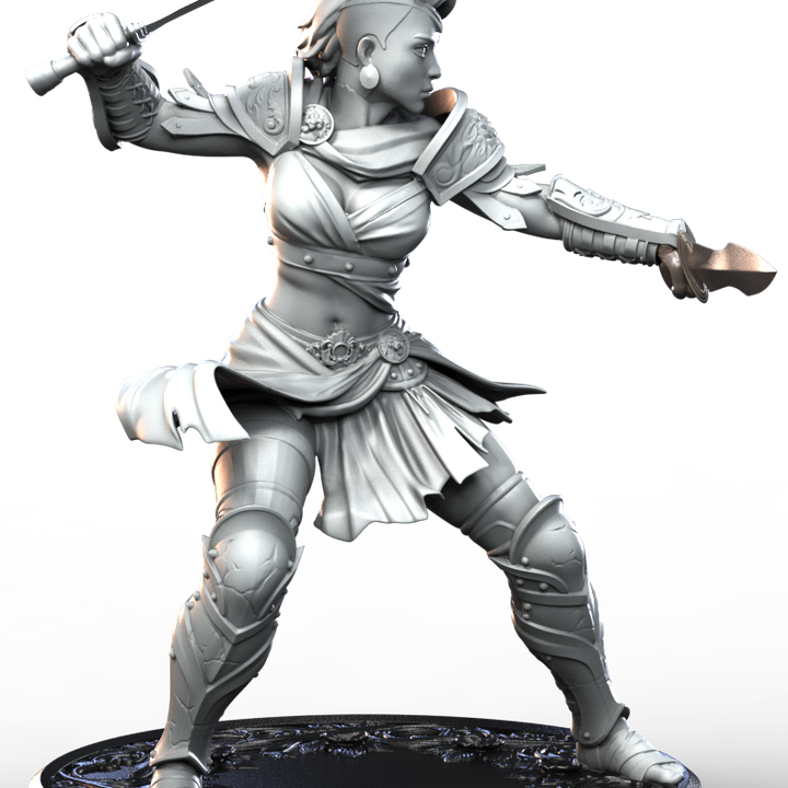 Kessia the Golden Shield by Broken Sword Miniatures