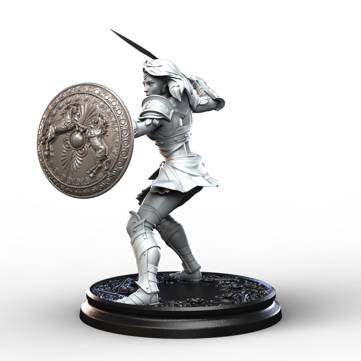 Kessia the Golden Shield by Broken Sword Miniatures