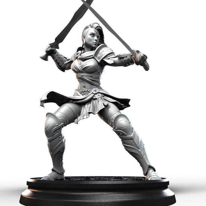 Kessia the Golden Shield by Broken Sword Miniatures