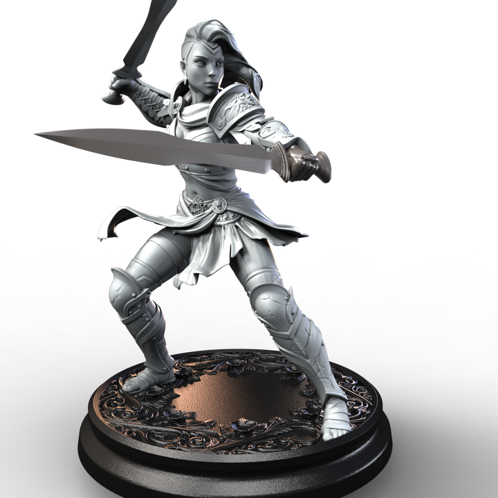 Kessia the Golden Shield by Broken Sword Miniatures