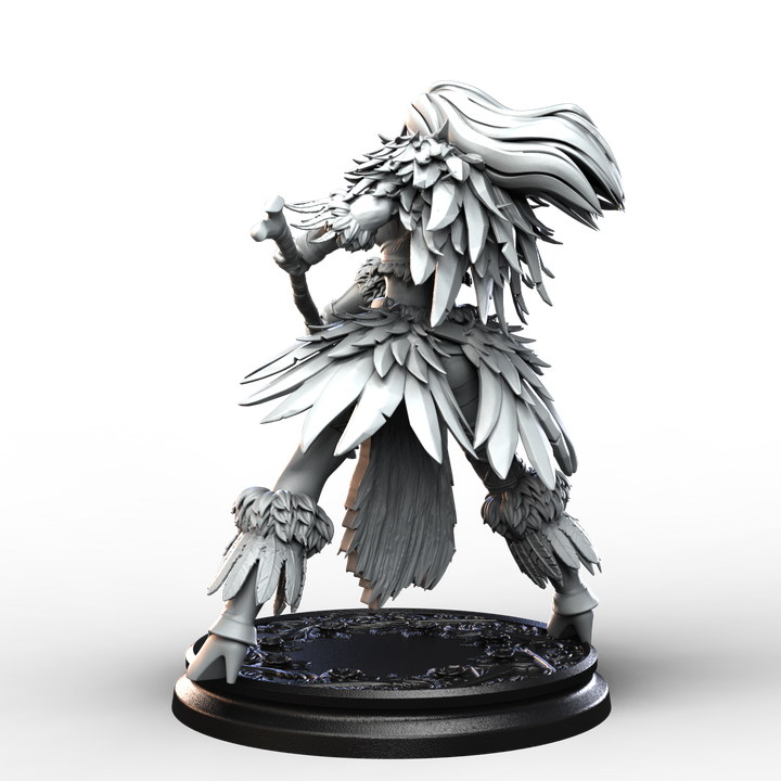 Vira the Winter Huntress by Broken Sword Miniatures