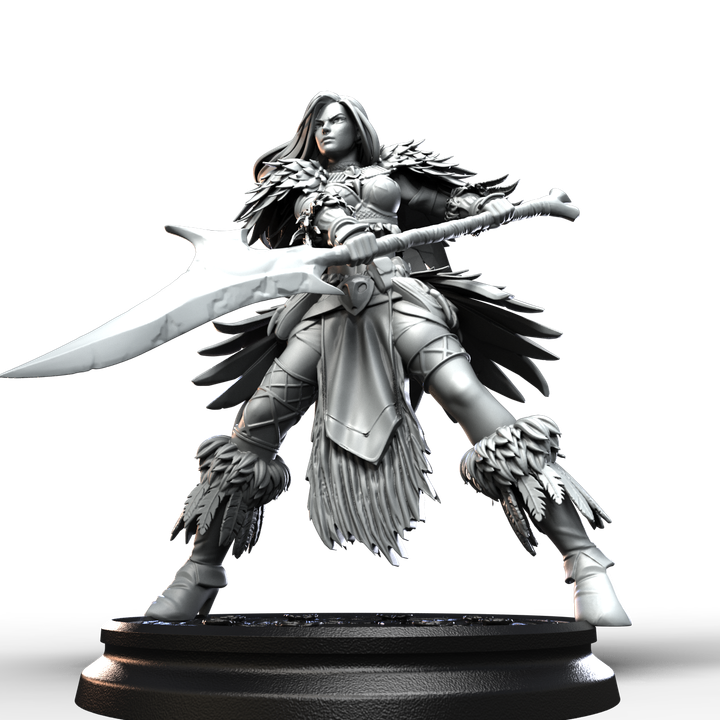 Vira the Winter Huntress by Broken Sword Miniatures