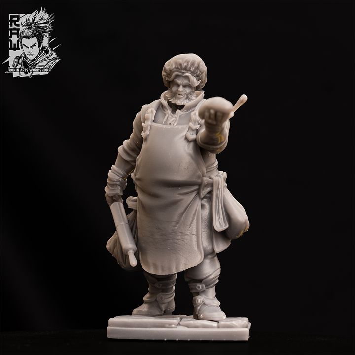Rene The Baker by Ronin Arts Workshop