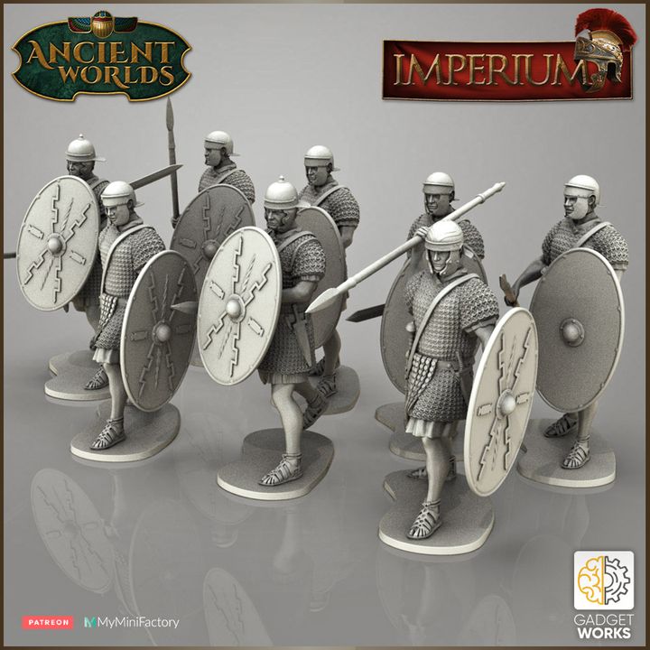 Roman Imperial Auxiliaries by Gadgetworks Miniatures