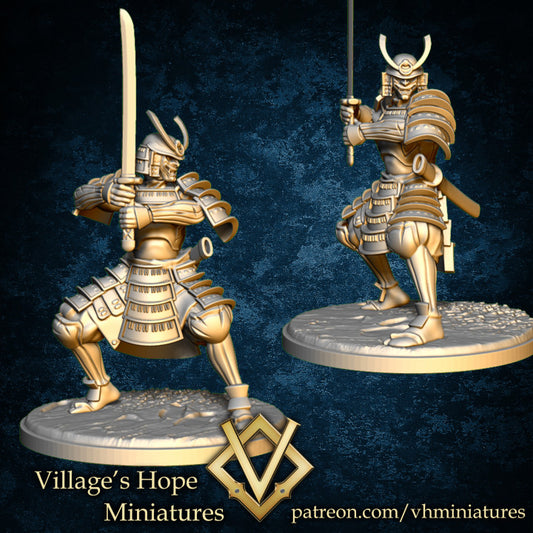 Samurai Miniatures by Village's Hope Miniatures