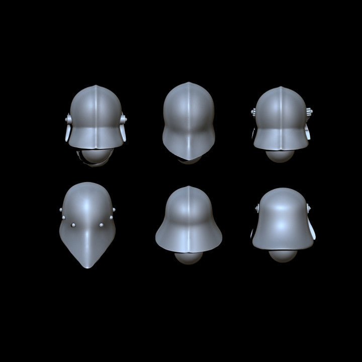 Late Medieval/Renaissance Sallet Helmets by Styriwar