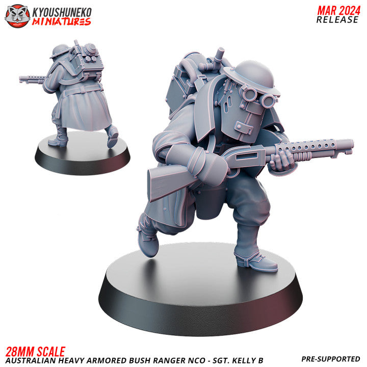 Australian Heavy Armored Bush Ranger NCO SGT Kelly B by Kyoushuneko Mi ...