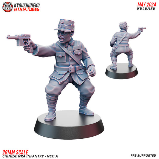 Chinese NRA Infantry NCO A Kyoushuneko Miniatures