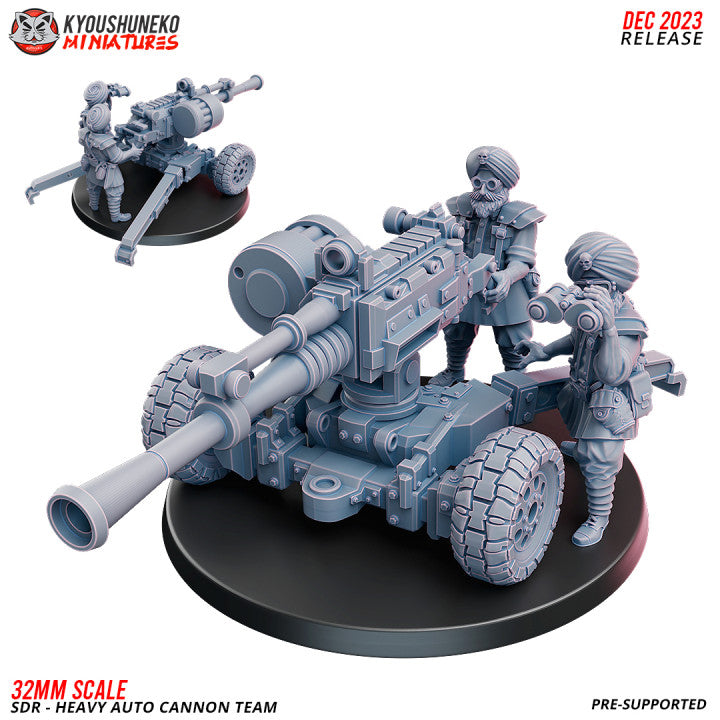 SDR Heavy Auto Cannon By Kyoushuneko Miniatures