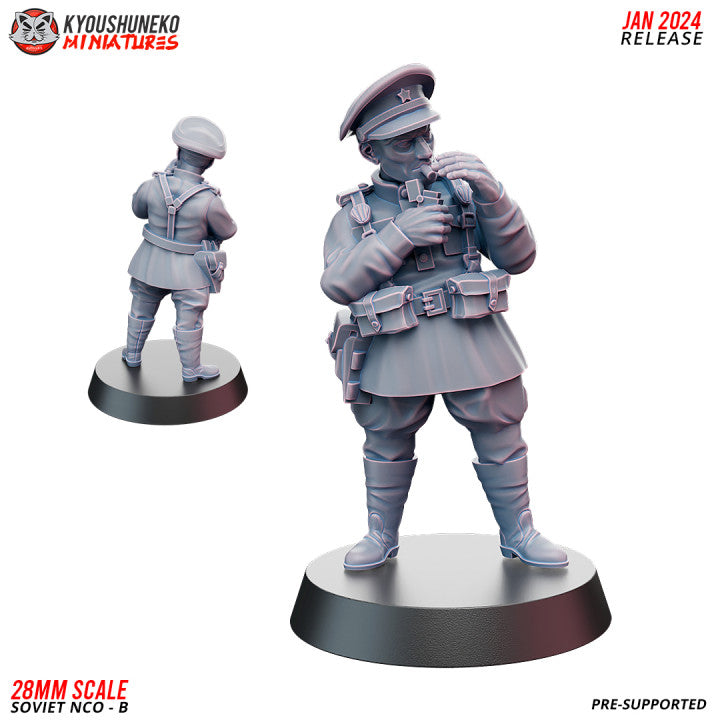 Soviet NCO B By Kyoushuneko Miniatures