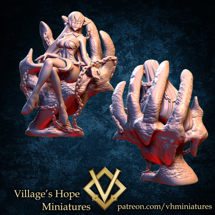 Sexy Guild Mate Series No.10 Demoness Invitation by Village's Hope Miniatures