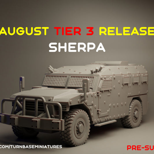 Wargames- Sherpa APC by TurnBase Miniatures