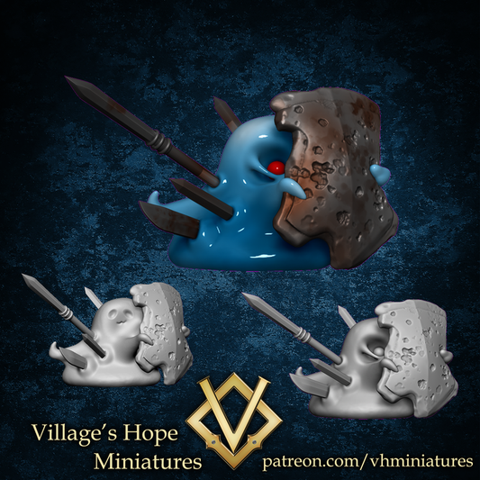Phalanx Slime by Village's Hope Miniatures