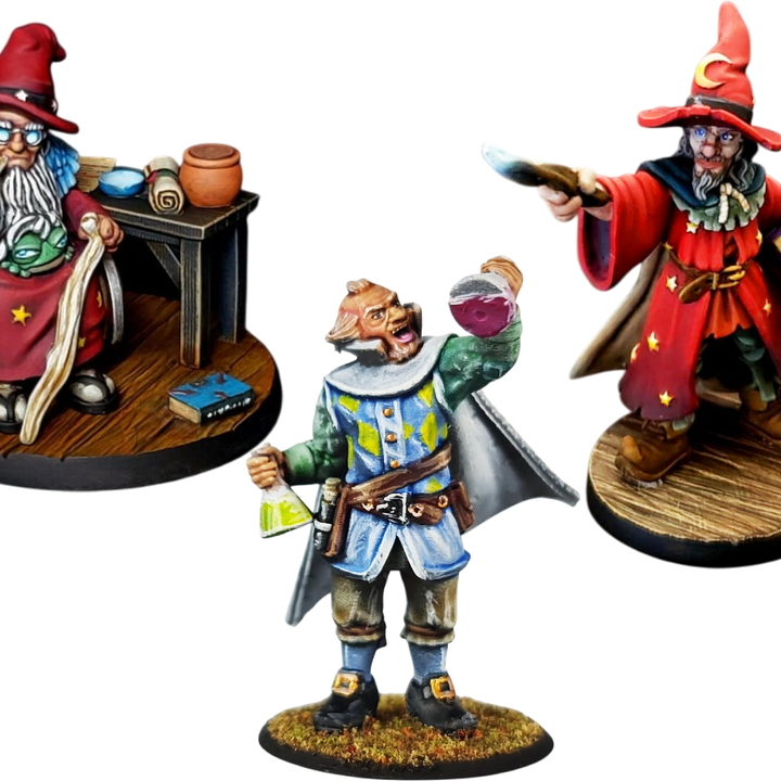 Wizards & Witches Set - Folkheim by David