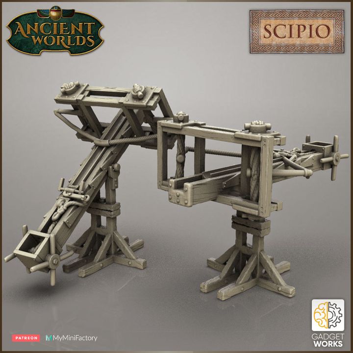 Roman Siege weapons Onager and Ballista by Gadgetworks Miniatures