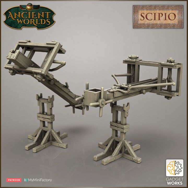 Roman Siege weapons Onager and Ballista by Gadgetworks Miniatures