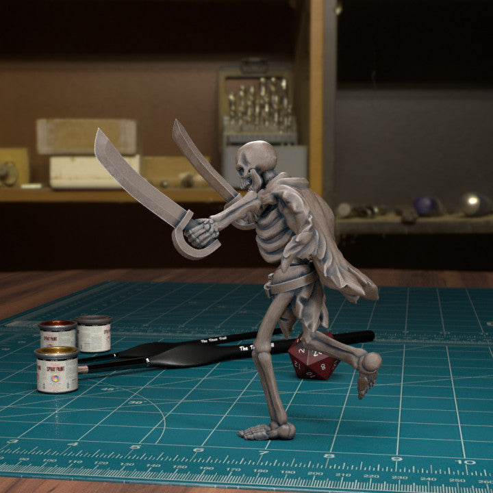 Skeleton 04 by Tytan Troll Miniatures