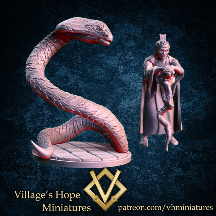 Wuxia Poison Master Elder by Village's Hope Miniatures