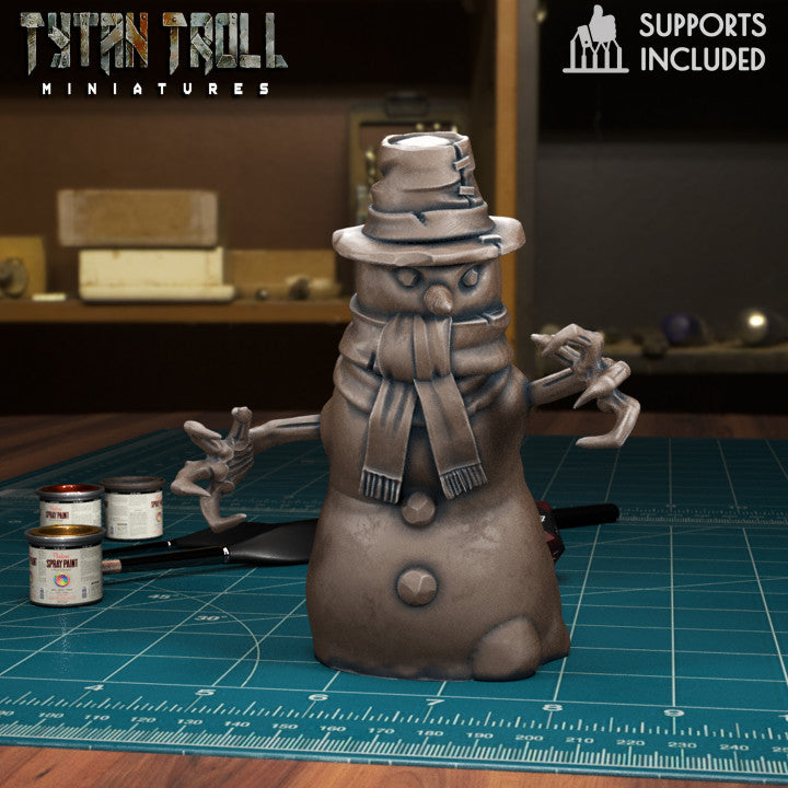 Snowman 02 by Tytan Troll Miniatures