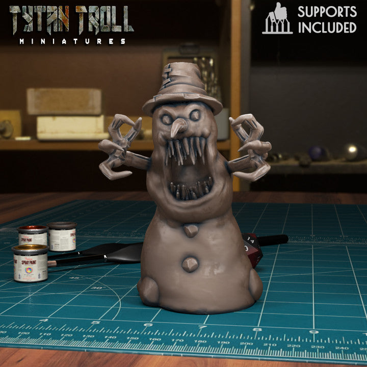 Snowman 03 by Tytan Troll Miniatures